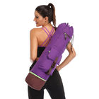 La stuoia di yoga della grande capacità porta lo zaino durevole di Pilates di yoga del cotone della tela del trasportatore della borsa fornitore