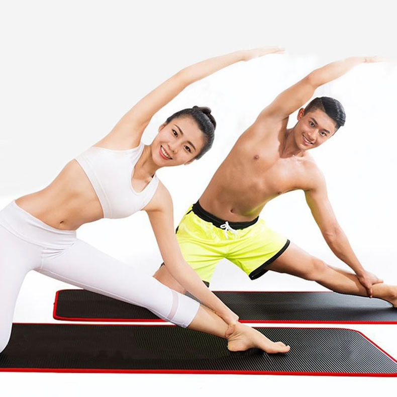 Non slitti il materiale spesso extra della stuoia 10mm NRB di yoga della stuoia di yoga di forma fisica per gli uomini/donne fornitore