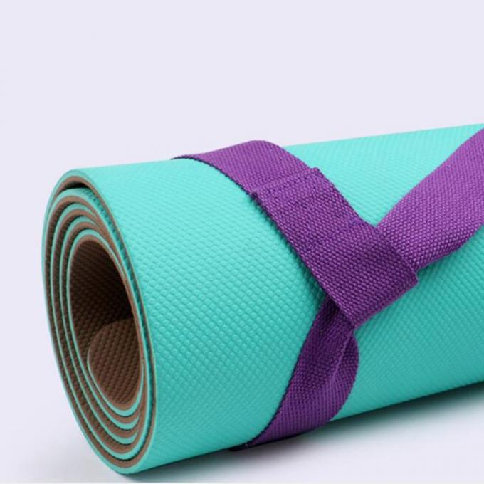Set Yoga 'Flow' Per Principianti - Tappetino TPE 183x60cm, 2 Mattoncini EVA, Cintura Cotone 2.5m - Foto 5